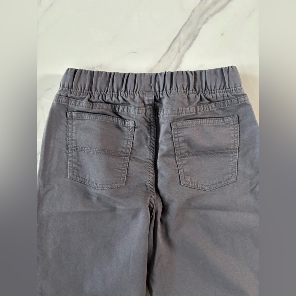 Carter's Charcoal Elastic-Waist Kids Pants - Picture 7 of 7